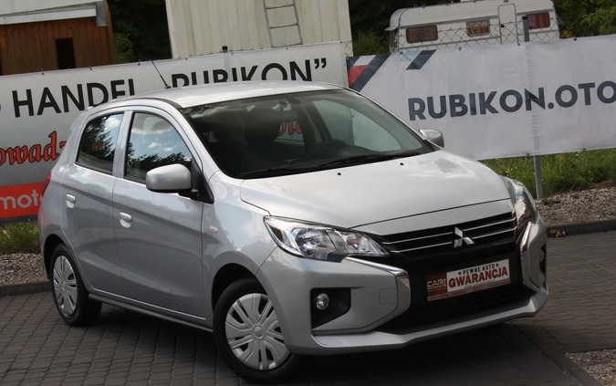 Mitsubishi Space Star cena 42927 przebieg: 18700, rok produkcji 2021 z Bolesławiec małe 497